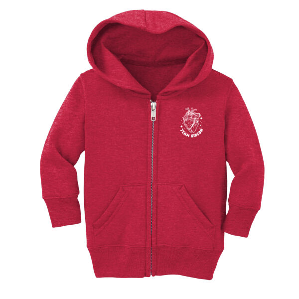 Team Gideon 2026 - Infant Core Fleece Full Zip Hooded Sweatshirt Thumbnail