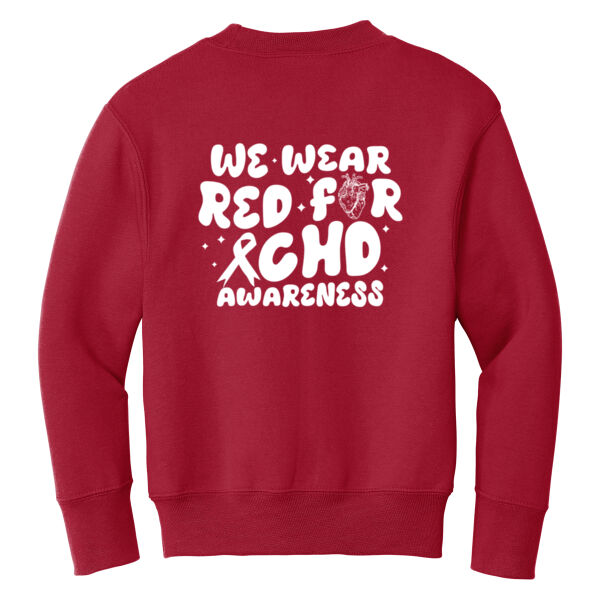 Team Gideon 2026 - Youth Core Fleece Crewneck Sweatshirt Thumbnail